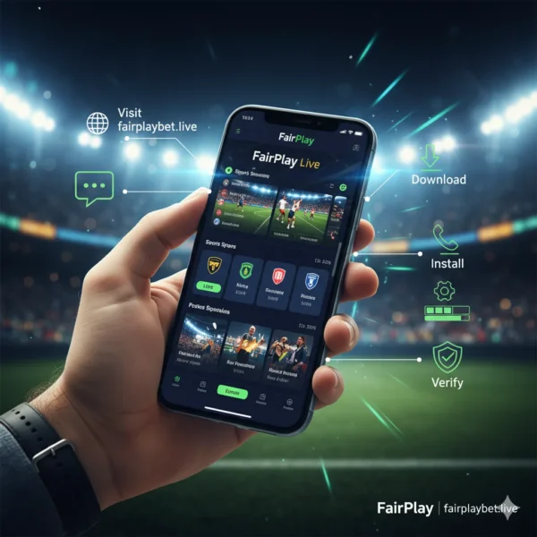 How to download and install FairPlay Live app on Android & iOS – Step-by-step guide by FairPlayBet (2025)