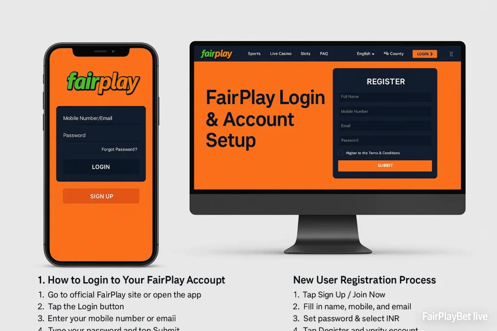 FairPlay Login & Account Setup Guide 2025 – Official App and Website Access