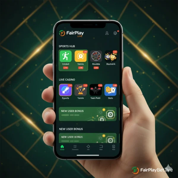 FairPlay Live App Overview 2025 – Official Android & iOS Interface