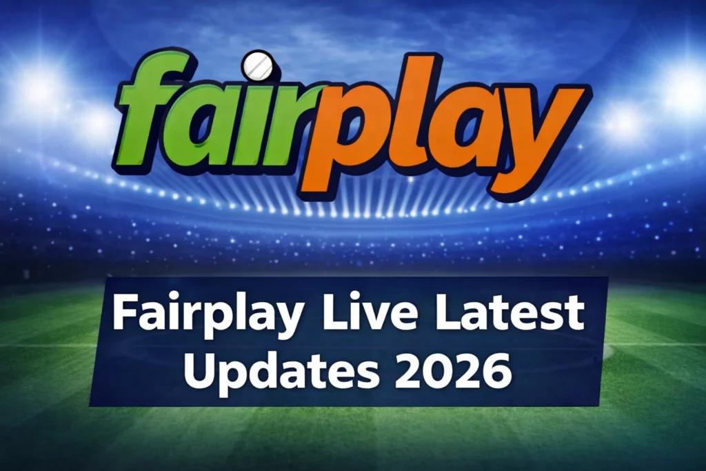 Fairplay Live logo image showing latest updates, live betting improvements and platform upgrades for 2026