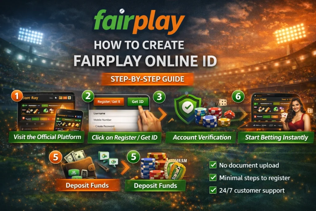 How to create Fair Play Online ID step by step with easy registration, account verification, and instant betting access