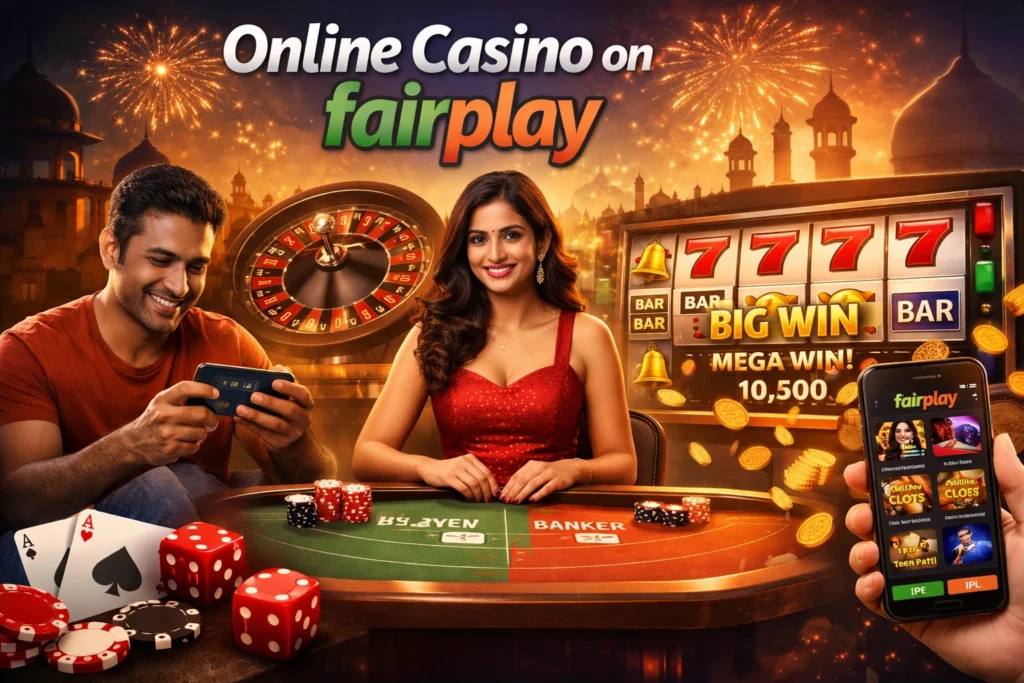 Online casino on Fairplay with live casino games and slots in India