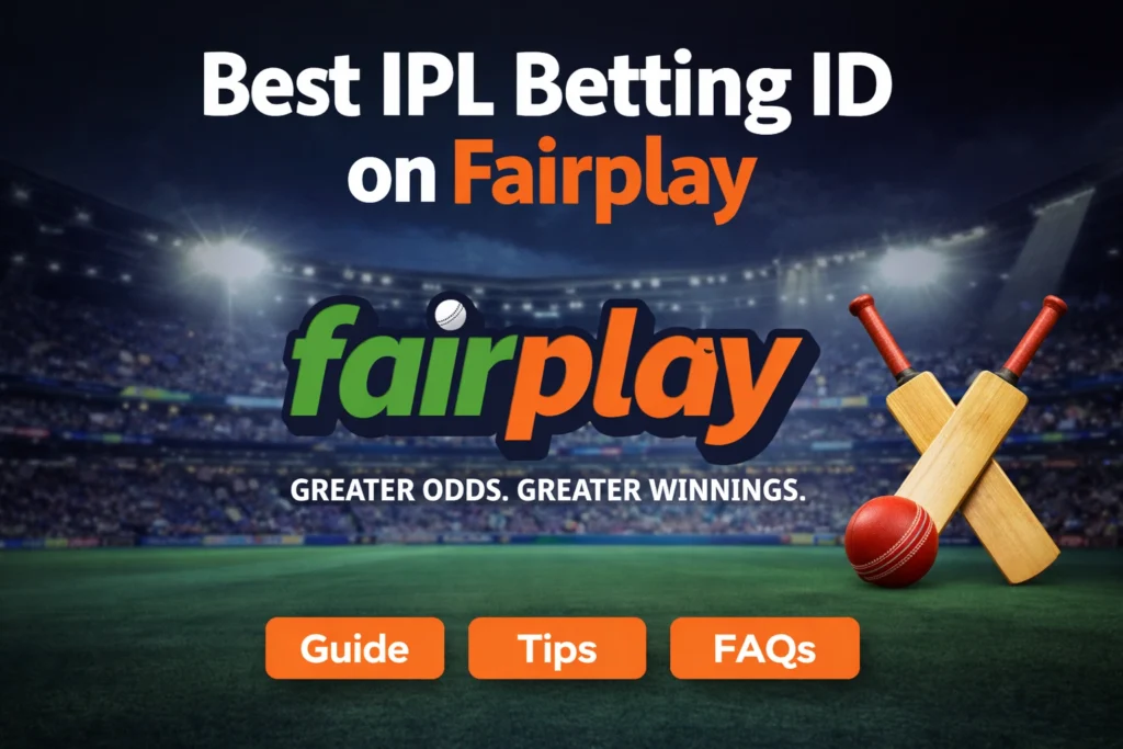 Best IPL Betting ID on Fairplay platform online cricket betting India