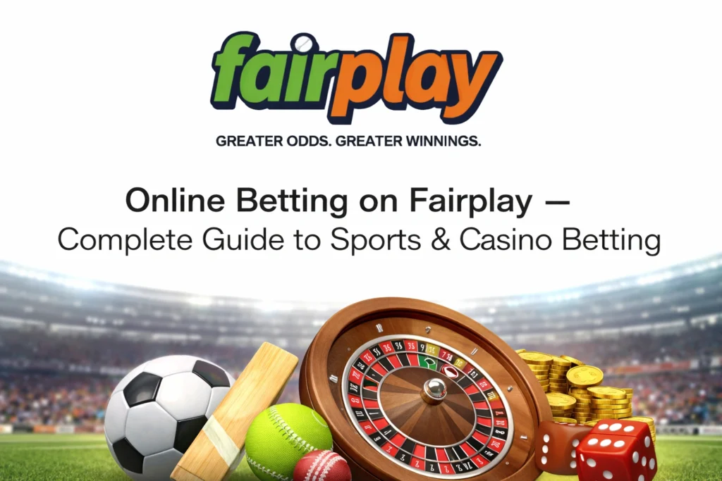 Online Betting on Fairplay complete guide for sports betting and casino games including cricket football tennis and live casino