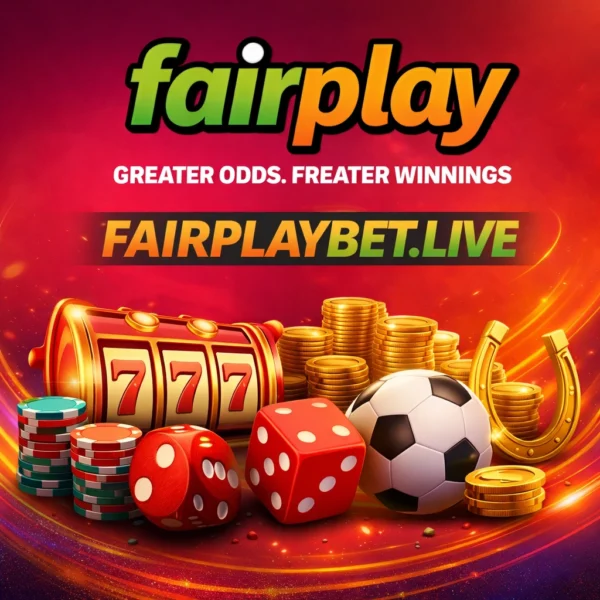 Fair Play ID online betting platform image showing casino elements and fairplaybet.live branding