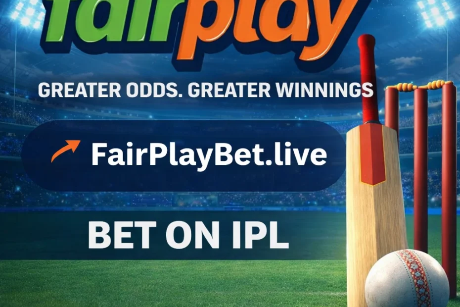 FairPlay IPL ID 2025 online IPL betting platform with live match interface on fairplaybet.live