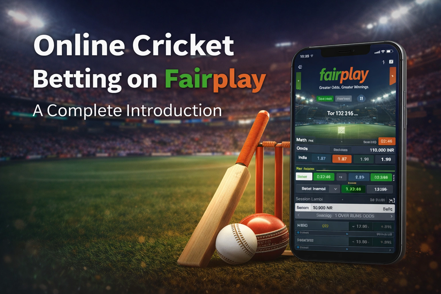 online betting cricket on Fairplay