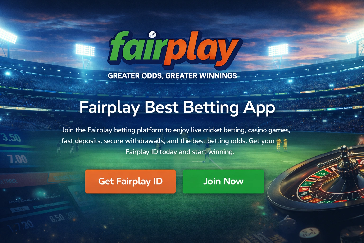 Fairplay Best Betting App for Cricket Betting and Casino Games